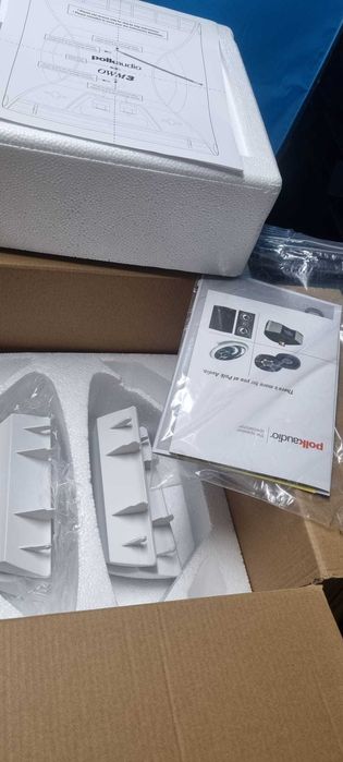 Conjunto Home Cinema | Polk Audio (Atmos/Surround)+Suportes+ Cabos QED