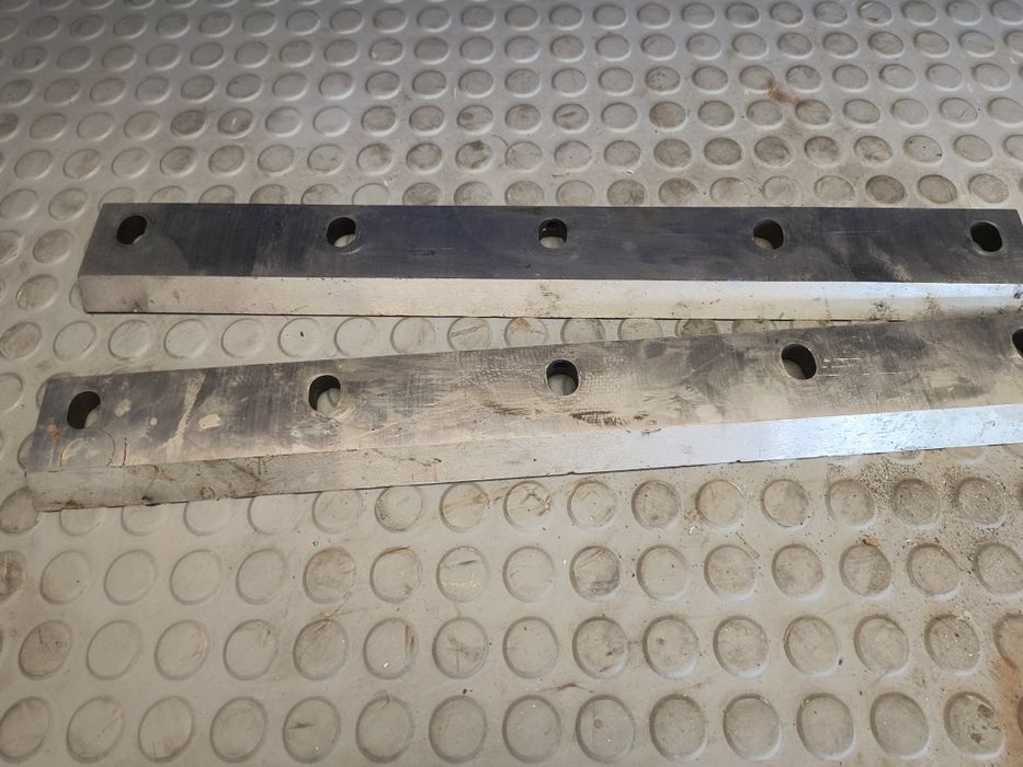 Nóż noże 50 cm 2 szt rębak łuparka siekiera gilotyna