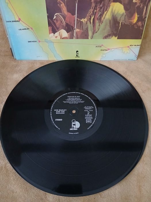 Disco de vinil - Bob Marley - Babylon by Bus