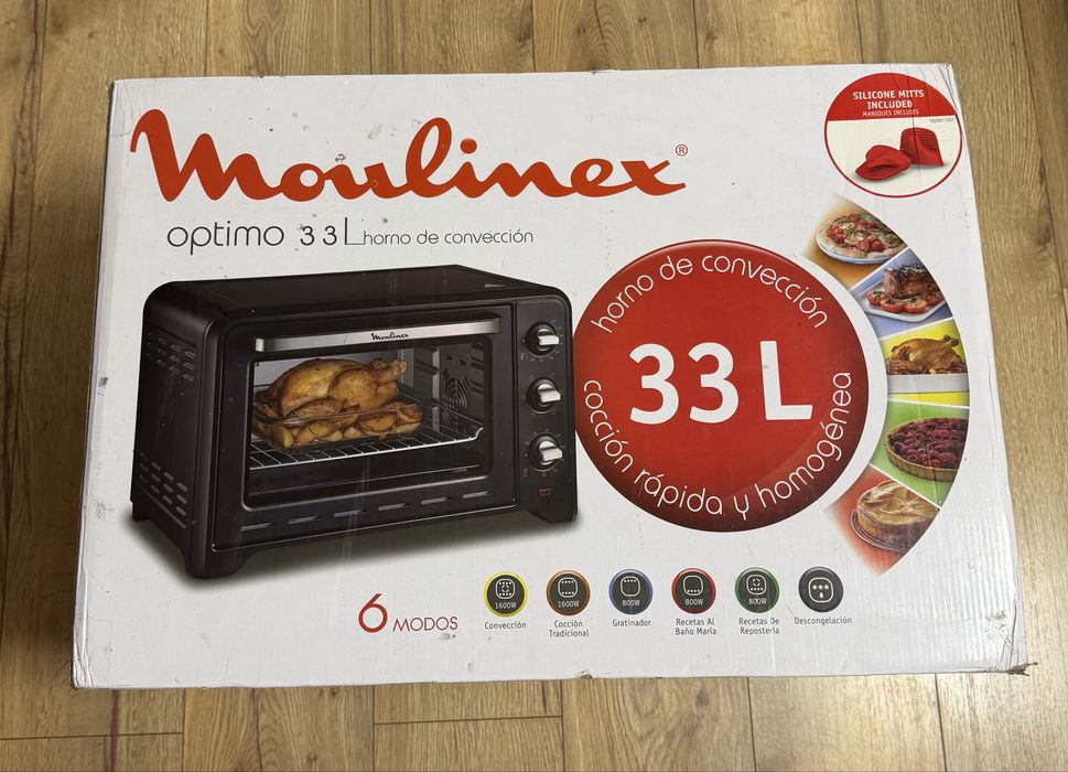 Духова піч Moulinex Optimo OX464810 1600W 33L
