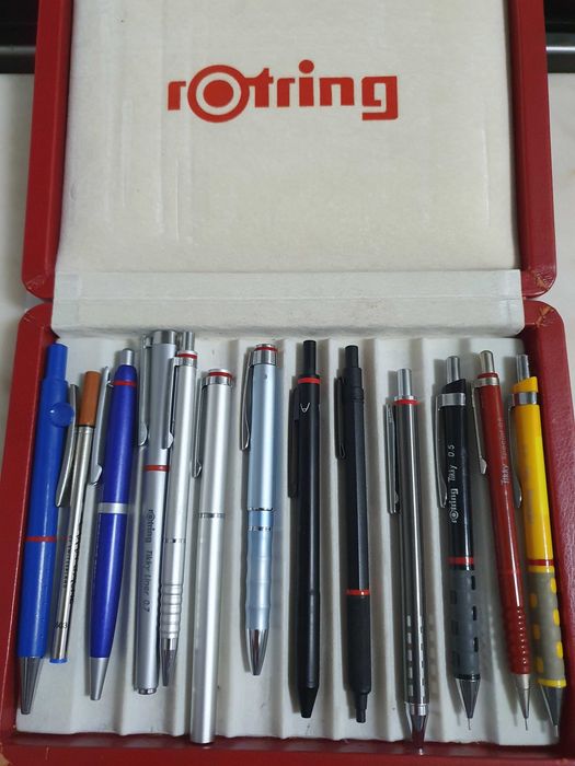 Canetas e Lapiseiras Rotring.