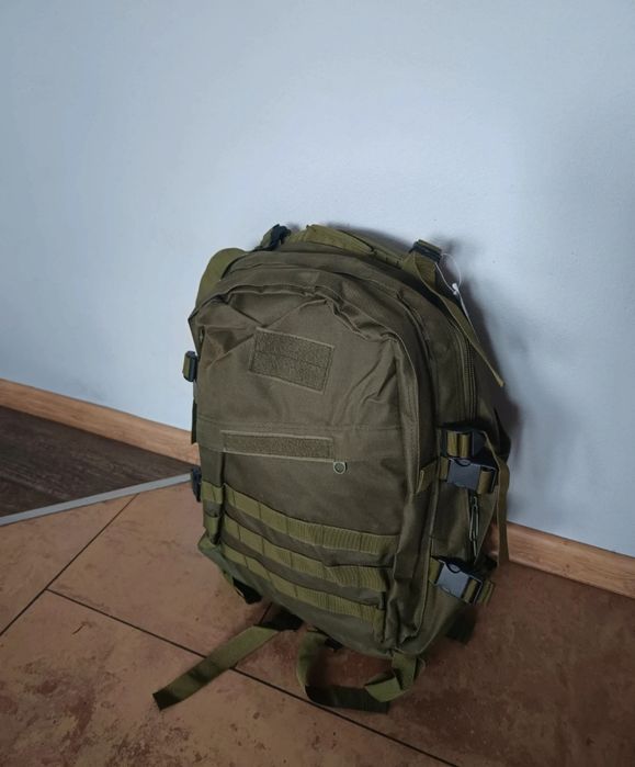 Wodoodporny plecak turystyczny, taktyczny 45 l, lekki, sportow