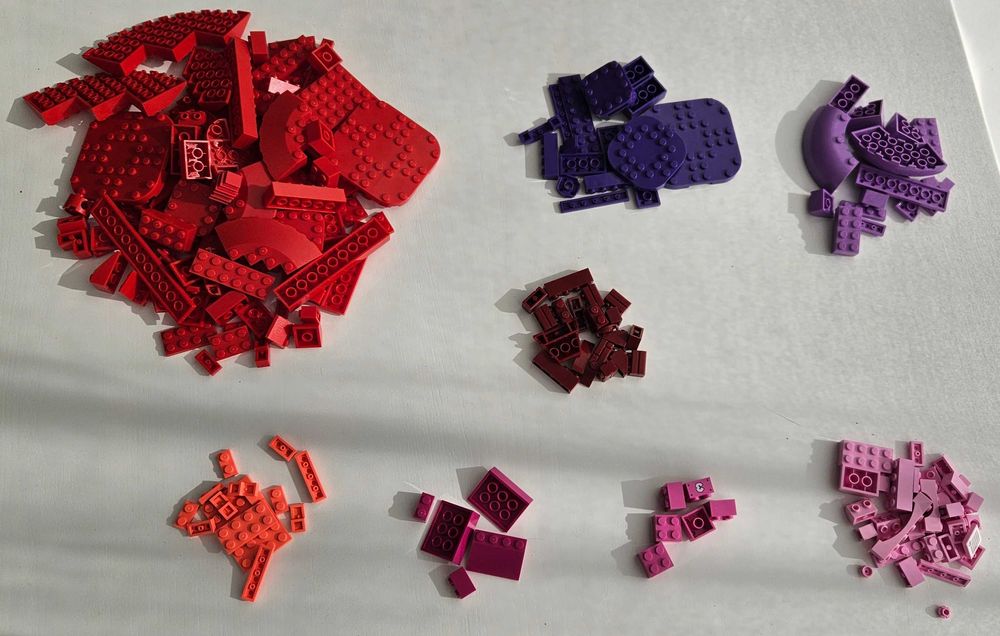 Peças Lego - 3430 peças