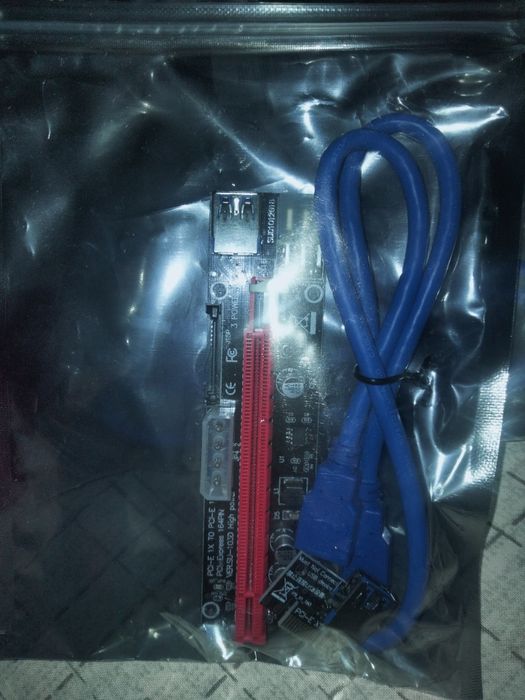 Райзер PCI-E плата