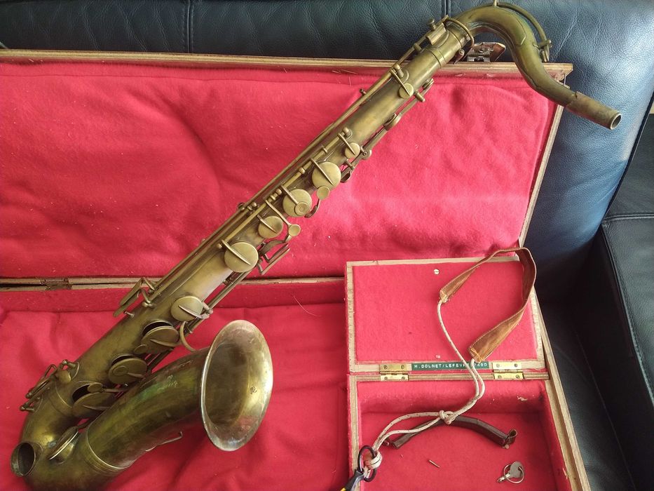 Saxofone tenor Buffet Crampon, Evette & Schaffer, ano 1880-1910