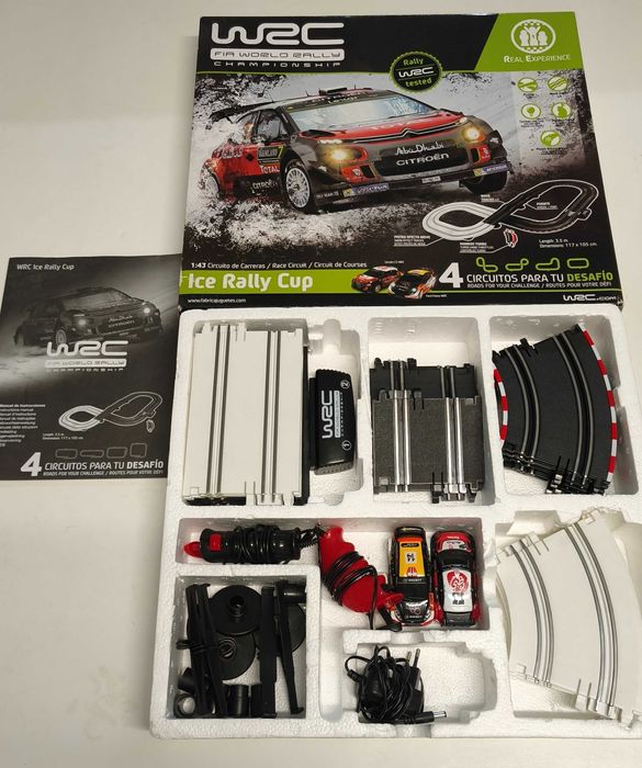 Pista de Carros Ice Rally Cup WRC Ninco
