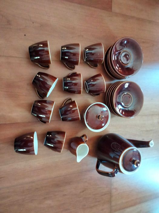 Conjunto de chá antigo