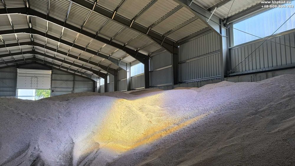 Konstrukcja stalowa hali. 22x45x6,6m. Producent. Bartoszyce.