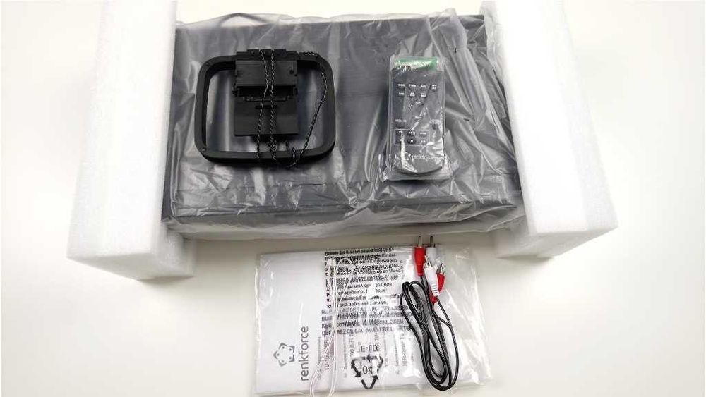 Renkforce TU-1000 HIFI Tuner radiowy FM/RDS | Stan IDEALNY, jak NOWY!