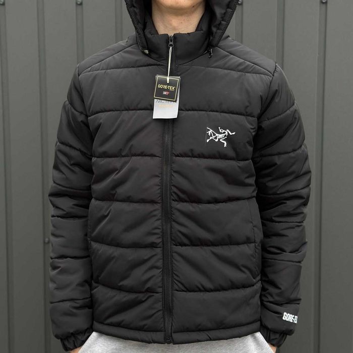 ARCTERYX Микро Пуховик Зимовий - Черная Куртка Артерикс