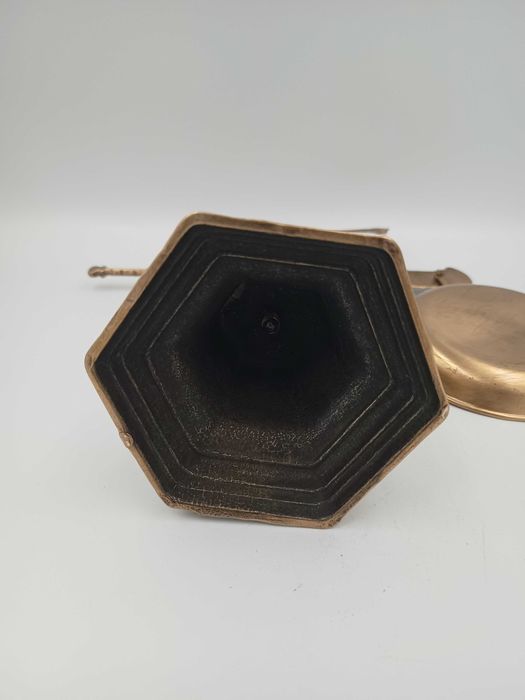 Stara mosiężna Rzymska waga apteczna MD CV mosiądz Art Deco Secesja