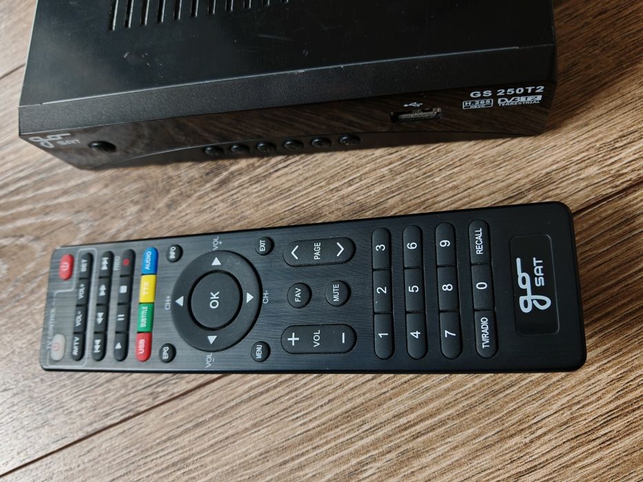 Dekoder dvbt2 Go Sat GS250T2