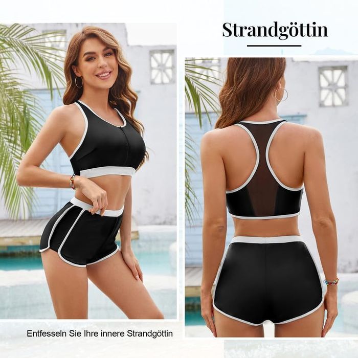 Strój kąpielowy dwuczęściowy rozmiar L 40 XXL 44