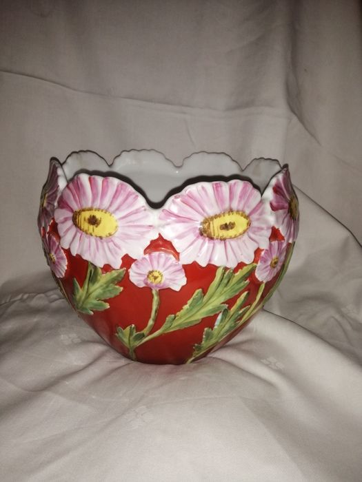 Cachepot Vista Alegre - Art Noveau