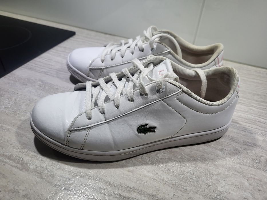 Lacoste buty  39 białe