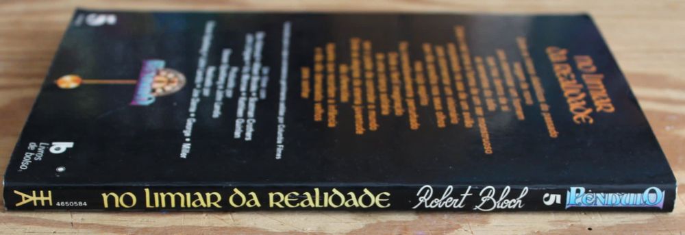 Livro "No Limiar da Realidade (Twilight Zone)" - Robert Bloch