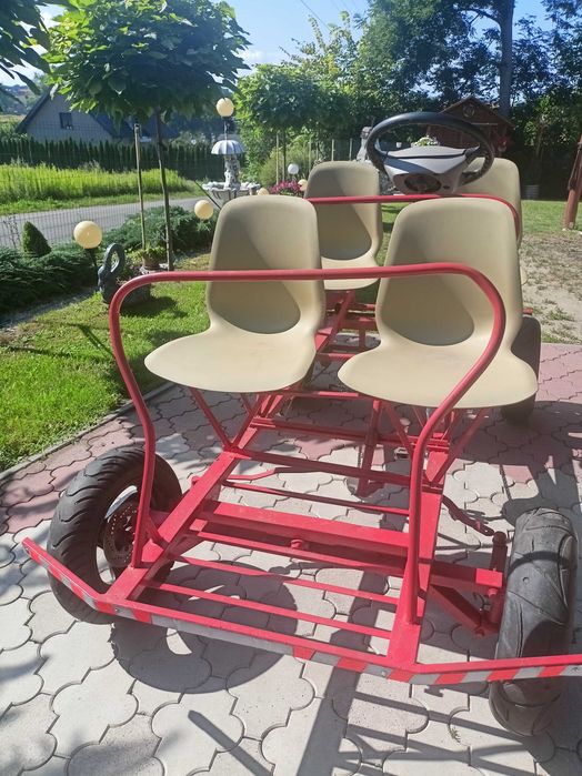 Rower 4 kolowy 4 osobowy rekreacyjny promocja