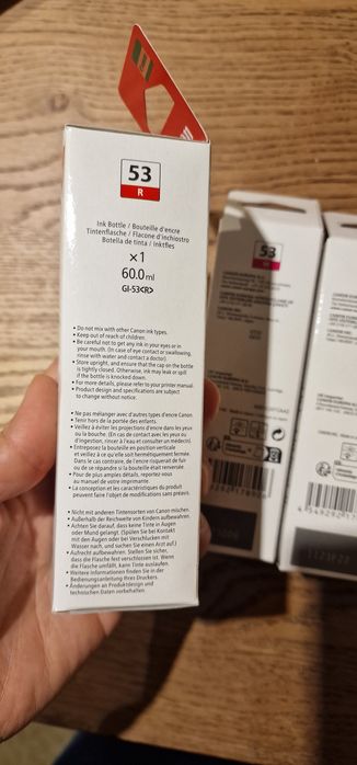 Tinteiros Canon Pixma 6 cores Originais e NOVOS