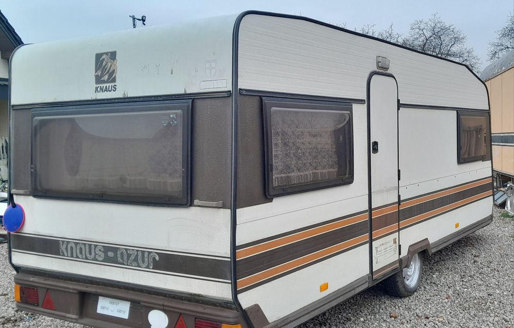 Przyczepa kempingowa knaus możliwy transport