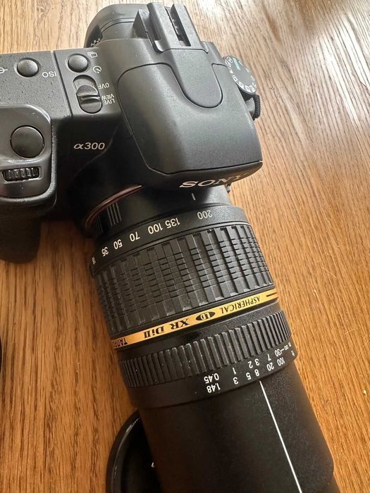 Sony alpha 300 + Tamron AF 18-200mm  XR Di II LD Aspherical