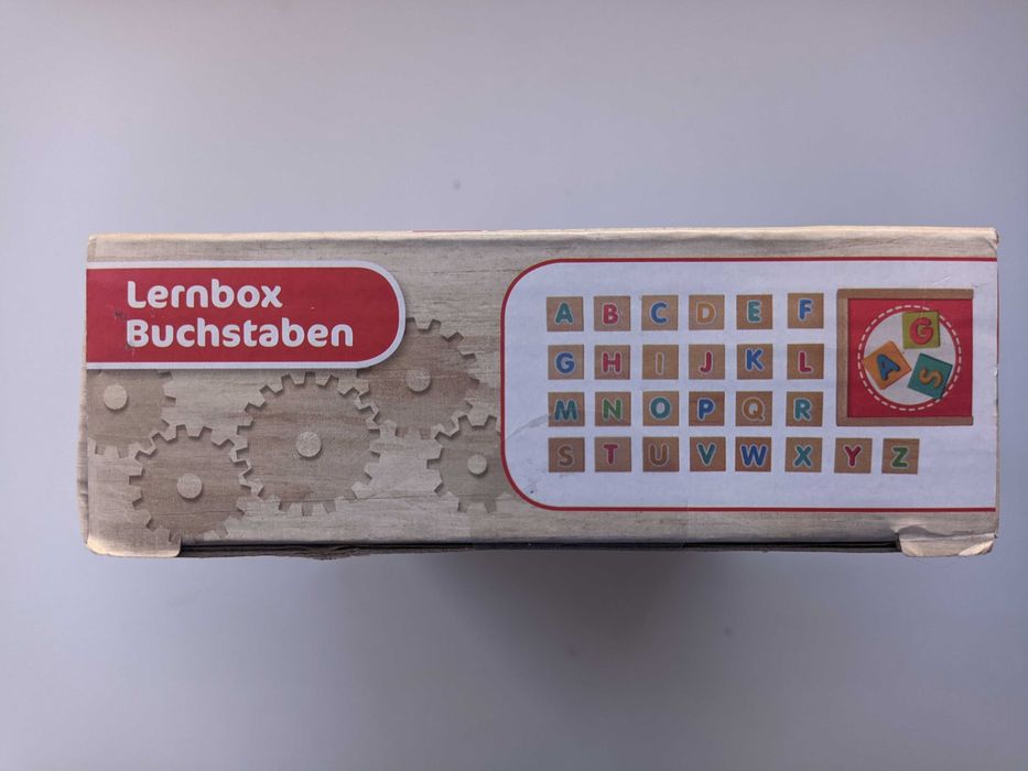Lernbox Buchstaben Германия детская игра Учим алфавит из коробки Новое