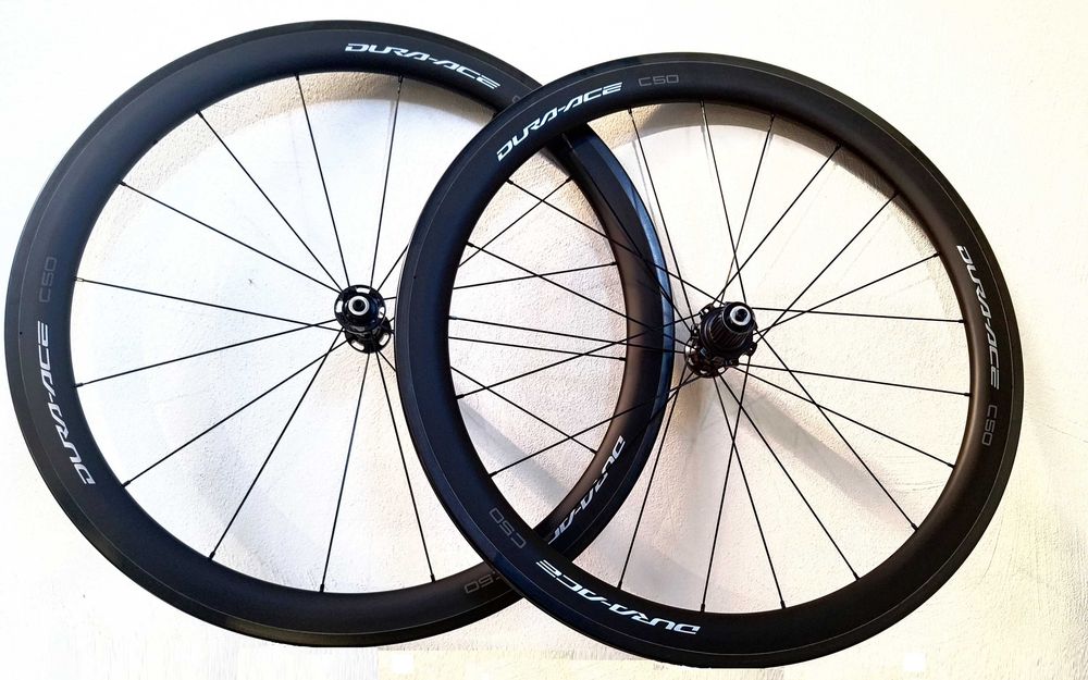 Shimano Dura-Ace C50 Wh-R9200 12s, koła szosowe, Carbon, nowe #d.754 ...
