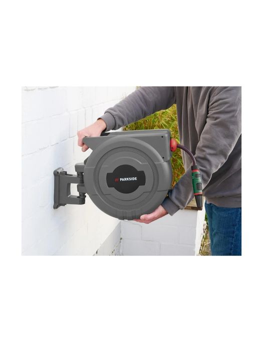 Enrolador mangueira automático 15M parkside