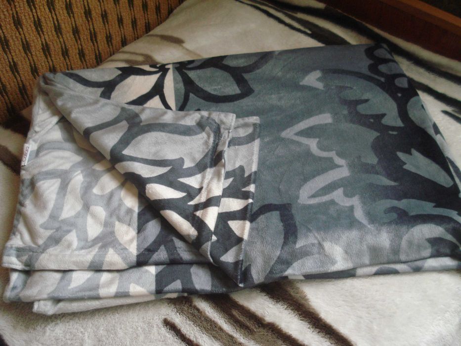 Фірмовий якісний підодіяльник, плюшевий велюровий набір , наволочка