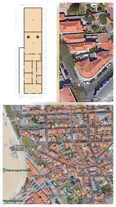 Moradia a 350 m da praia de Leça da Palmeira