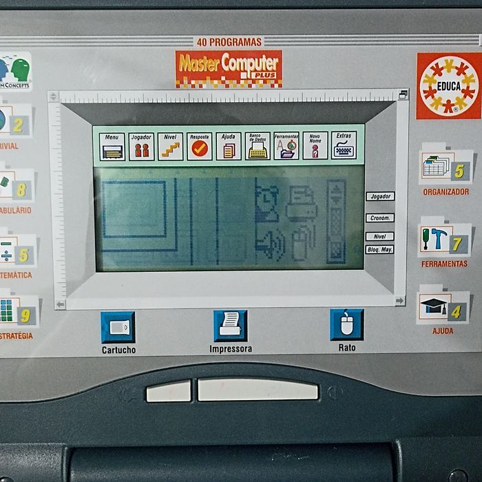 Master Computer da Educa com 40 programas para crianças pequenas