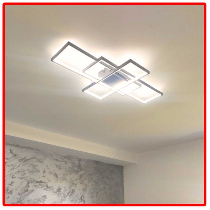 SMART LAMPA MODERN: 178W Ściemnianie sterowana z telefonu/pilota