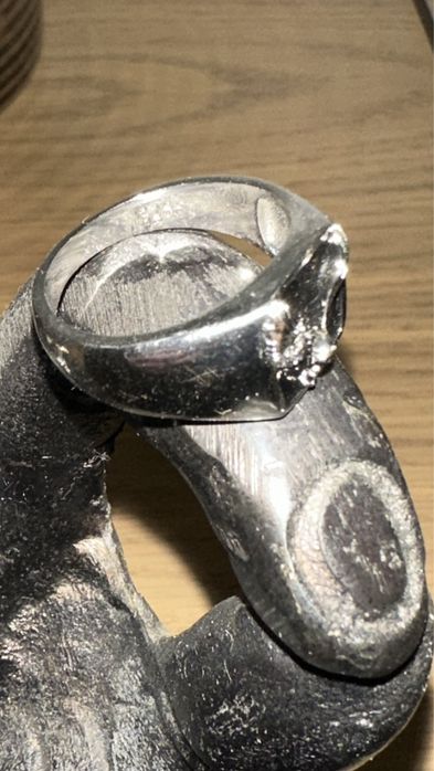 Anel prata 925 aguia