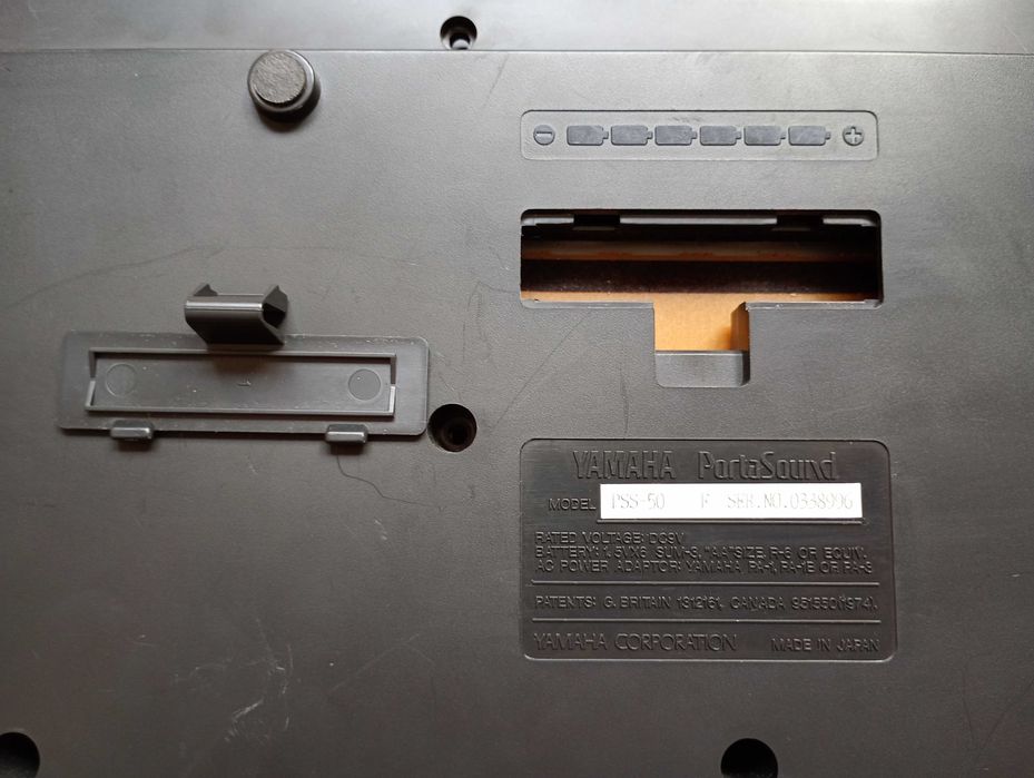 Yamaha PSS-50 PortaSound Mini Keyboard Lata 80