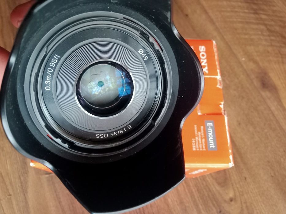 Obiektyw Sony Alpha SEL35F18 E35 F1.8 OSS E-mount 49mm