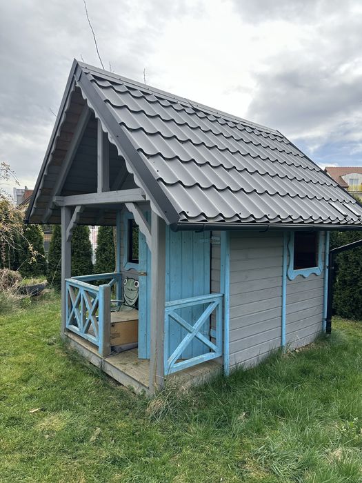 Domek drewniany dzieciecy