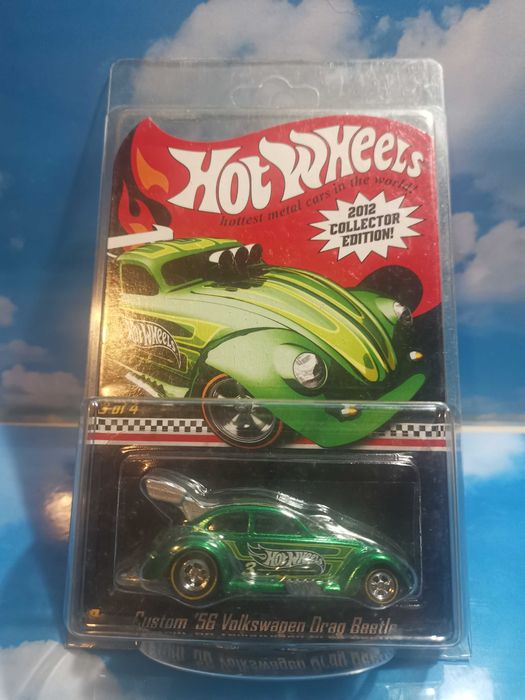 Hot wheels "Kmart Mail-In" Custom 56 VW Drag Beetle