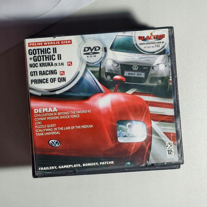 CD-Action nr 143 - Gothic 2 II PL złota edycja - z dodatkiem NOC KRUKA