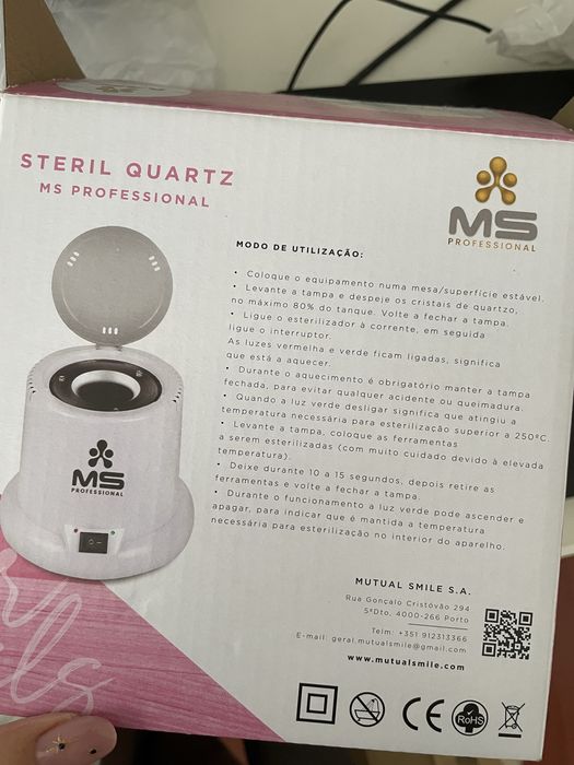 Ms Professional Esterilizador Steryl Quartz