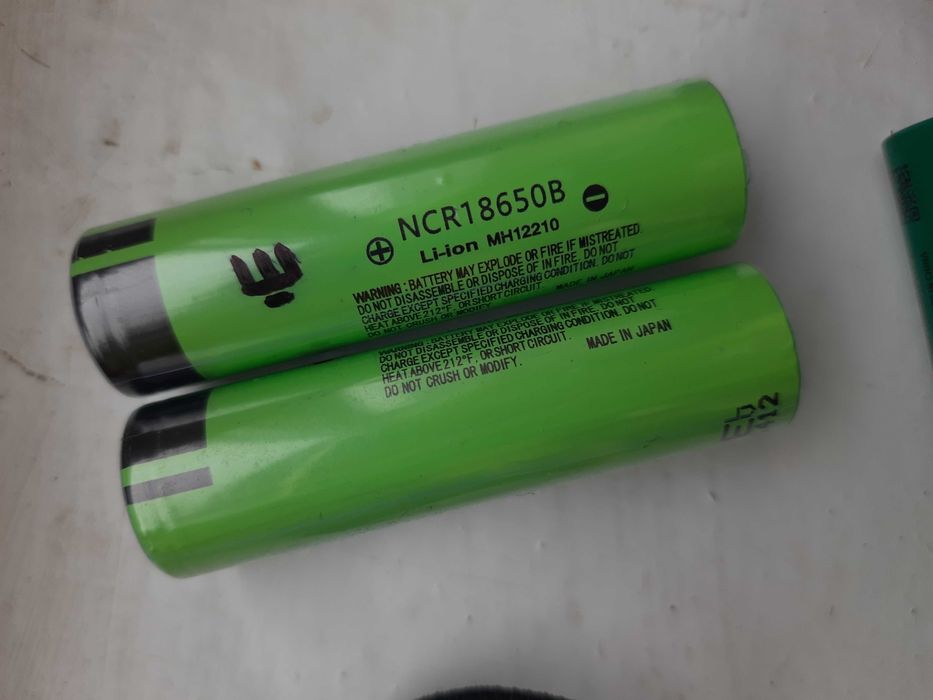Акумулятор li-ion NCR18650B Made in Japan 18650