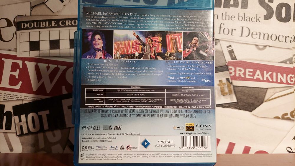 Michael Jackson - Michael Jackson's This Is It Blu-ray