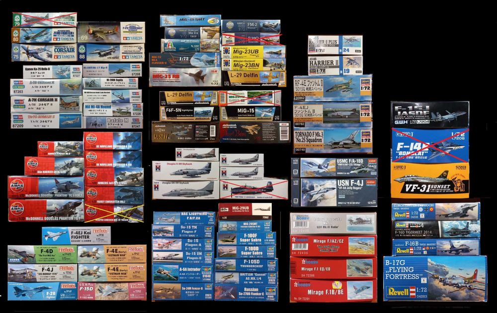 Сборные модели самолетов и вертолетов от Hobby Boss 1/72