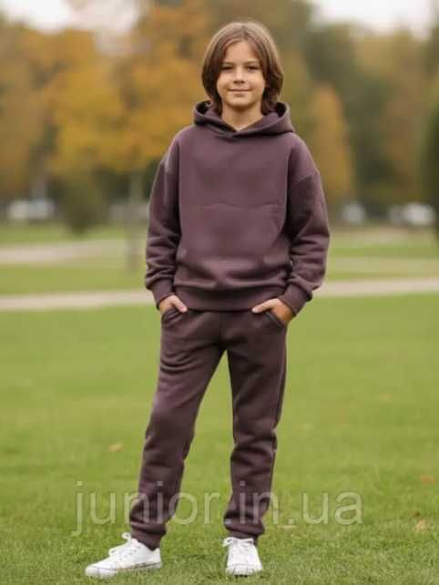 Утеплений спортивний костюм для хлопчика для дівчинки 134-158р.