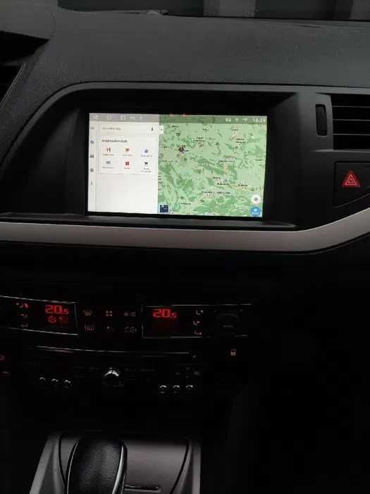 Citroen C5 radio android auto carplay wyświetlacz dotyk navi bluetooth