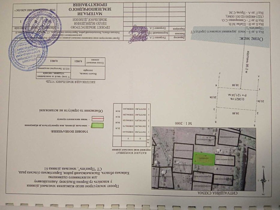 Продажа участка земли в СТ Припять (Васильковский район )