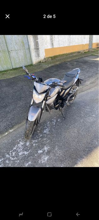 Sym wolf 2016.  12000km. Troco por outro tipo de moto