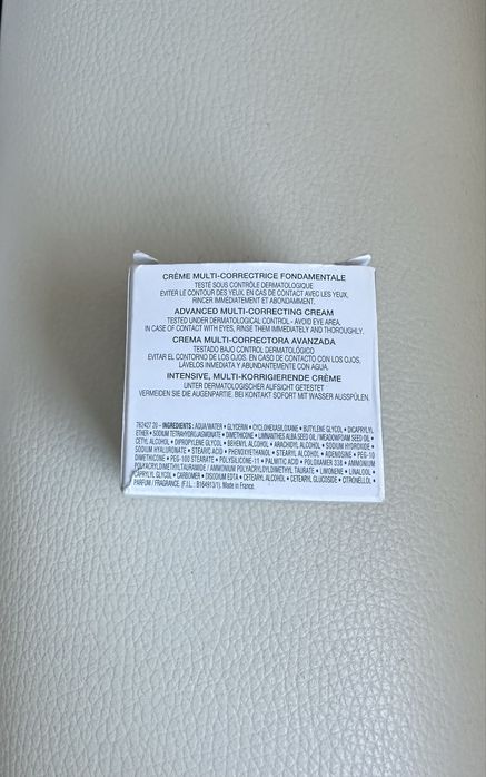Lancome Visionnaire, Creme Multi-Correctrice Fondamentale, kompleksowy krem korygujący cerę 15ml
