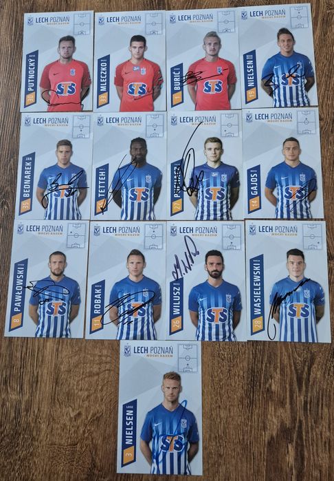 Autografy Lech Poznań