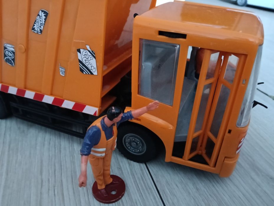 Samochód auto śmieciara