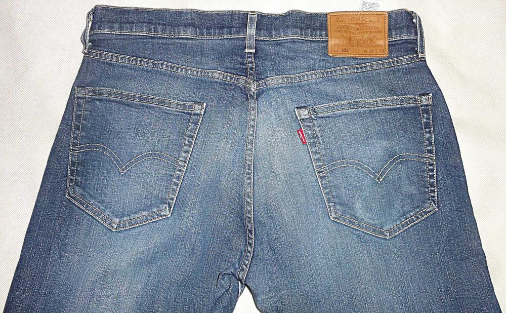 LEVIS 502 PREMIUM - W34 L30 - Oryginalne spodnie Jeans