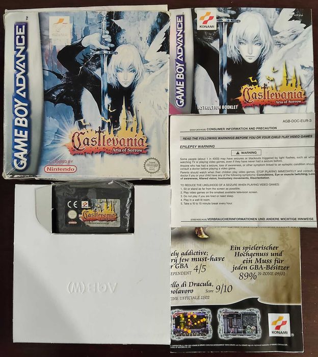 Castlevania Aria Of Sorrow [Nintendo Gameboy Advance]